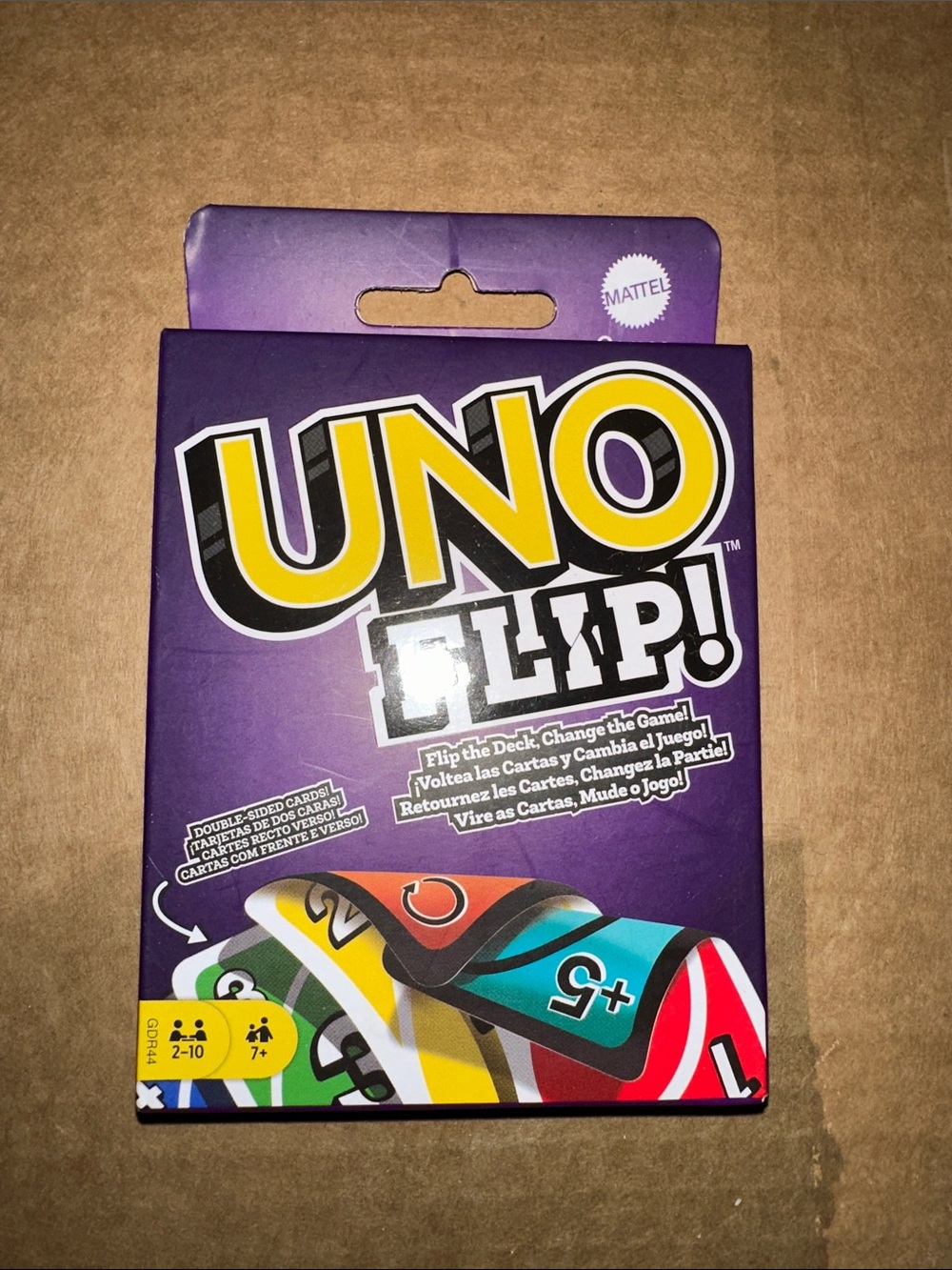 Mattel UNO Flip! Card Game – Purple 🦩